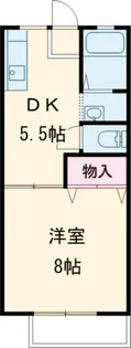エディハイツ【2階】の間取り