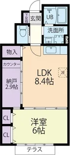 Satis(サティス)【1階】の間取り