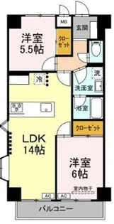 カサグランデ エラン【3階】の間取り