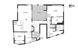 徳原マンション【3階】の間取り