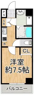 ソシアII【5階】の間取り