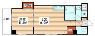 メゾヌーヴ【5階】の間取り