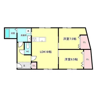 ロイヤルマックスIII【3階】の間取り