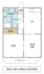 トワメゾン水戸 A棟【1階】の間取り