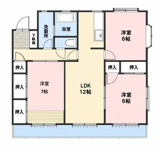 伊藤マンション【2階】の間取り