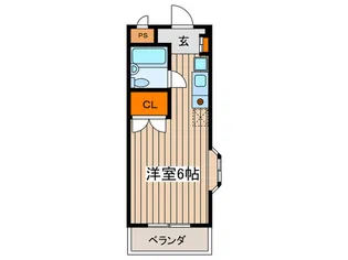 KCフラッツ【3階】の間取り
