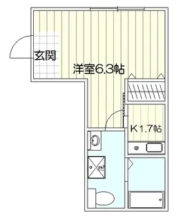 COZY山本【1階】の間取り