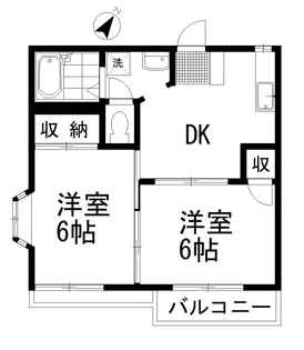メゾン相生【2階】の間取り