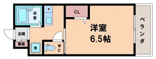 ブルーメ公園南【1階】の間取り