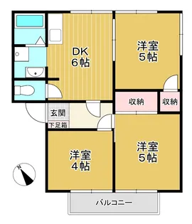 フレグランス佐鳴台【2階】の間取り