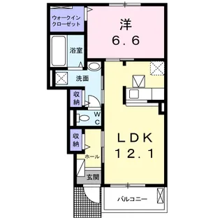 マルベリィー21【1階】の間取り