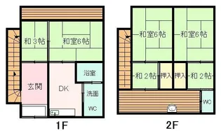 静岡県沼津市柳町【一戸建】の間取り
