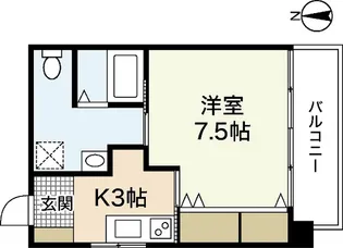 井原ビル【5階】の間取り