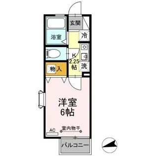シンフォニー【1階】の間取り