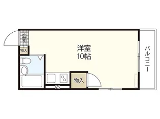 グリーンハイツ草津I【4階】の間取り