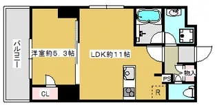 YSDビル【4階】の間取り