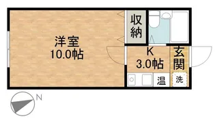 コーポアスカ【1階】の間取り