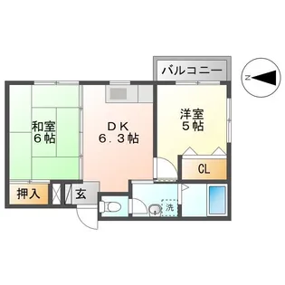 アミティI【2階】の間取り