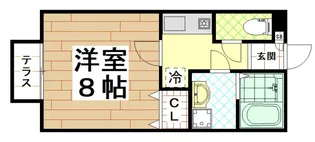 パセオ近江堂【2階】の間取り