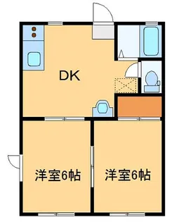ヴィラリエゾンC【1階】の間取り