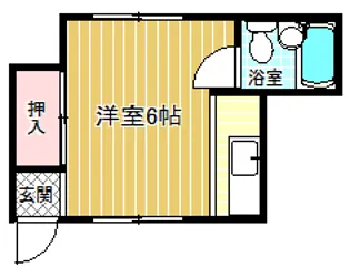 畑本マンション【2階】の間取り