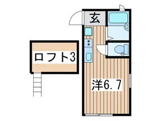 アーバンコート浦郷南【2階】の間取り