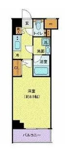 東京都大田区本羽田1【マンション】の間取り