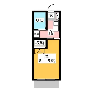 桜の木ハイツ【1階】の間取り