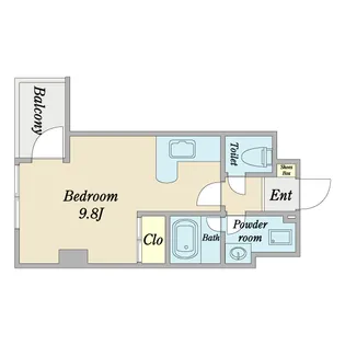 サンフローラ丸太町【6階】の間取り