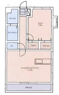 PRIMA CLASSE(プリマクラッセ)【4階】の間取り