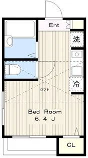 MELDIA新百合ヶ丘【1階】の間取り