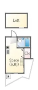 リッツハイツ池上【2階】の間取り