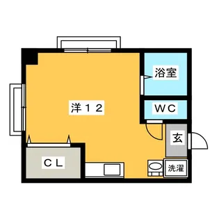 四季の館【4階】の間取り