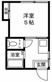 成田ハイツ【2階】の間取り