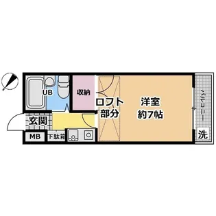 エピュート雪谷II【2階】の間取り
