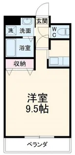アンブラッセ新検見川【6階】の間取り