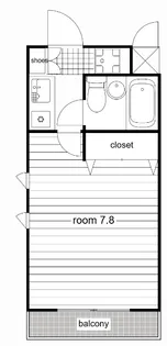 ハイクレスト久が原【2階】の間取り