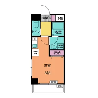 ラ・テラ垂坂【2階】の間取り