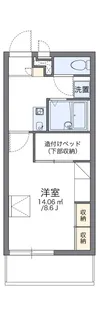愛知県長久手市市が洞1【マンション】の間取り