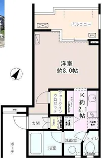 パティオス16番街【3階】の間取り