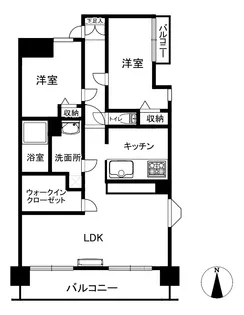ロイヤルパレス曙町【3階】の間取り
