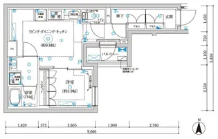 セジョリ東陽町II【1階】の間取り
