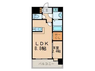 ザ シダーハウス バイ サヴォイ【3階】の間取り