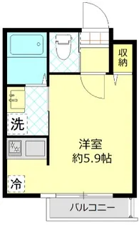 REMASA大井町【3階】の間取り