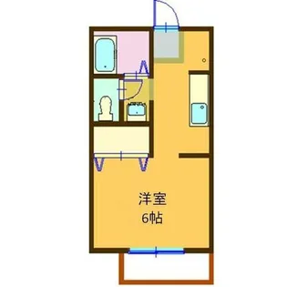 サンライフアイA【1階】の間取り