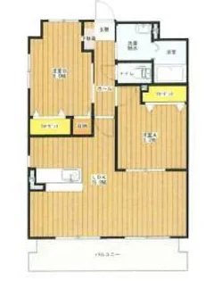 山形県山形市飯田西4【マンション】の間取り