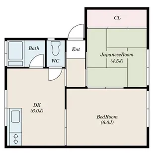神奈川県藤沢市鵠沼藤が谷4【アパート】の間取り