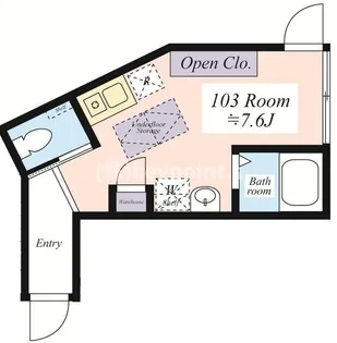 東京都練馬区早宮3【アパート】の間取り