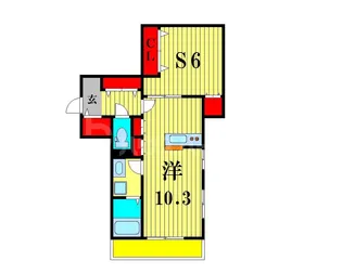 La DOLCE VITA【3階】の間取り