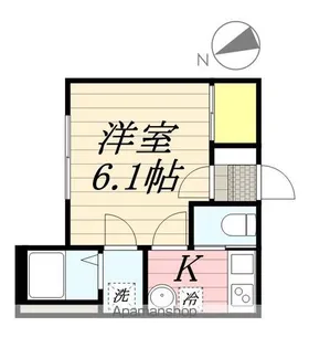 千葉県千葉市中央区葛城2【アパート】の間取り